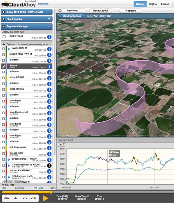 Flight Training with CloudAhoy