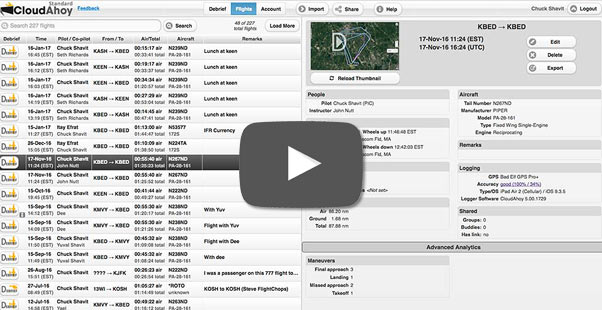 Logging Flights